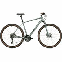Bicicleta Cube Nature Pro Silve5rgreen Black 2022