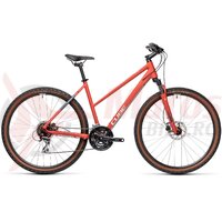 Bicicleta Cube Nature Trapeze Red/Grey 28' 2021