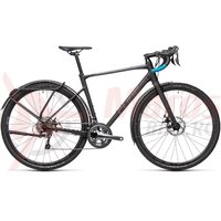 Bicicleta Cube Nuroad Pro Fe Black/Petrol 2021