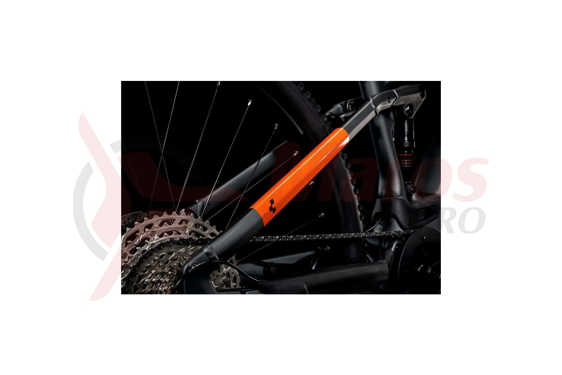 Source Fume George Hanbury Bicicleta Cube Stereo Hybrid 120 Pro 625 27.5" Flashgrey Orange 2022