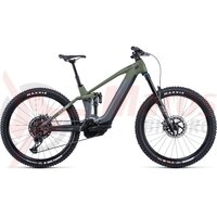 Bicicleta Cube Stereo Hybrid 140 HPC TM 625 Flashgrey Olive 2022