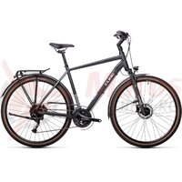 Bicicleta Cube Touring EXC Iridium/White 2021