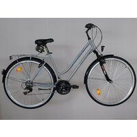 Bicicleta dama Neuzer GTX Trek 28' - 18V, gri