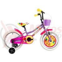Bicicleta DHS 1602 Kids violet 2019
