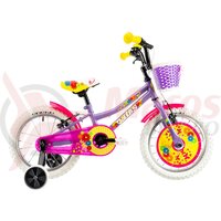 Bicicleta DHS 1604 16' violet 2019