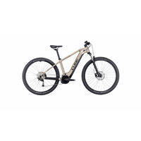Bicicleta Electrica CUBE REACTION HYBRID PERFORMANCE 500, Metalicbrown Orange, 2023, Roti 27.5 inch