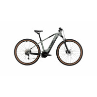 Bicicleta Electrica CUBE REACTION HYBRID PERFORMANCE 500, Swampgrey Black, 2023, Roti 27.5 inch