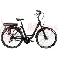 Bicicleta Electrica Devron 28220 - 28 Inch, negru mat