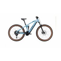 Bicicleta Electrica E-BIKE CUBE STEREO HYBRID 120 PRO 750 Sagemetallic Black 2023 cadru - roti 29