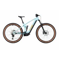 Bicicleta Electrica E-BIKE CUBE STEREO HYBRID 140 HPC RACE 750 Dazzle Orange 2023 - roti 27.5''