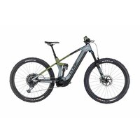 Bicicleta Electrica E-BIKE CUBE STEREO HYBRID 140 HPC TM 750 Flashgrey Olive 2023 - roti 29
