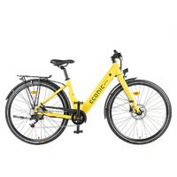 Bicicleta Electrica Econic One Comfort Limited, Roti 28 Inch, Matt Yellow
