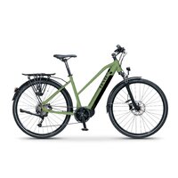 Bicicleta electrica eTrekking Levit MUSCA MX 468 Mid Olive Pearl
