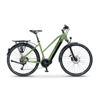 Bicicleta electrica eTrekking Levit MUSCA MX 630 Wh Mid Olive Pearl