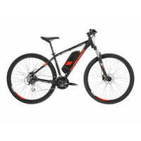 Bicicleta Electrica Kross Hexagon Boost 1.0, Roti 29 Inch, Negru / Rosu - 2022