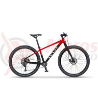 Bicicleta Levit Draco, 27,5' EVO red black pearl