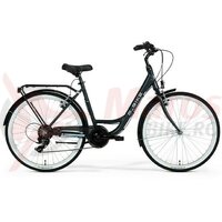Bicicleta M-Bike CityLine 726 - negru/albastru