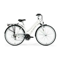 Bicicleta M-Bike T_Bike 9.1 Lady, semimat alb/albastru deschis