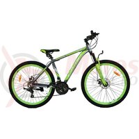 Bicicleta MTB Fivestars Camp XC 4.2 MD 29 2022 Verde/Gri
