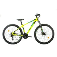 Bicicleta MTB Sprint Maverick 27.5 Verde Neon/Turcoaz/Negru