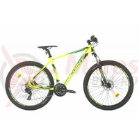 Bicicleta MTB Sprint Maverick 29 2021 verde neon mat