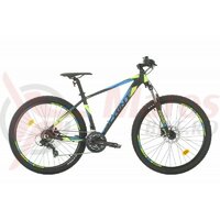Bicicleta MTB Sprint Maverick Pro 27.5 NegruMat/Verde 2021