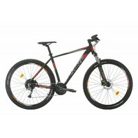 Bicicleta MTB Sprint Maverick Pro 29 2022 Negru Mat/Rosu