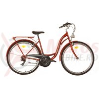 Bicicleta Neuzer Ravenna 30 - 28' Rosu Rubin/Alb