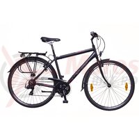 Bicicleta Neuzer Ravenna Premium 50 - 28'' Negru/Gri-Bordo