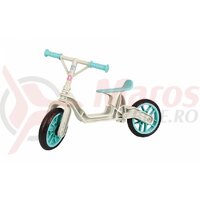 Bicicleta - Polisport Balance Bike - 12'', Fara Pedale, Crem/Fistic