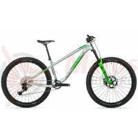 Bicicleta Rock Machine Blizz TRL 70-29 29 Gri/Verde DVO/Negru