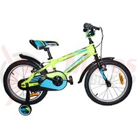 Bicicleta Sprint Casper 18 1SP 2021, verde neon mat