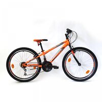 Bicicleta Sprint Casper 24 FS Hardtail 2021, portocaliu mat