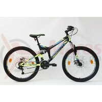 Bicicleta Sprint Element DB 26 2021 Negru/Verde Neon Mat