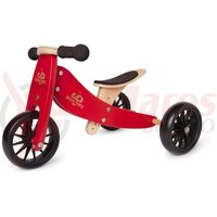 Bicicleta/Tricicleta copii 2 in 1 Kinderfeets Tiny Tot Cherry Red