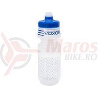 Bidon Voxom F1 710 ml, transparent-albastru