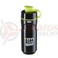 Bidonas - POLISPORT ''T500'' - 500 ml, thermal 4h, negru/verde flou.