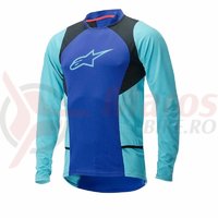 Bluza Alpinestars Drop 2 long Sleeve Jersey blue/stratos/aqua