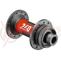 Butuc fata DT Swiss 240 Road disc brake 100 mm/12 mm TA, CL, 24H