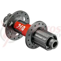 Butuc spate DT Swiss 240 EXP MTB disc brake 142/12 TA, 28H, IS 6-bolt, Shimano Light