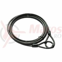 Cablu antifurt Bikeforce 8x5000 mm  black