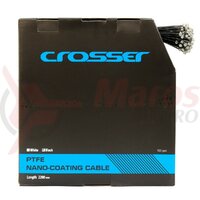 Cablu frana Nano CROSSER 7*7*1.5mm 2200mm - 1 buc - Negru