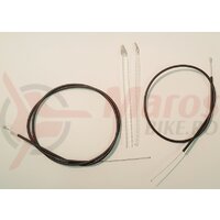 Cablu si camasa de frana Shimano racing 670x800mm neagra