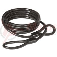 Cablu spiralat M-Wave S 10.50 L 10×5000 mm negru
