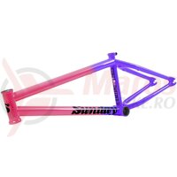 Cadru bicicleta BMX Sunday Sweeper - pink fade lila, 20.5