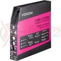 Camasa cablu frana Voxom 5mm, negru - pret/metru