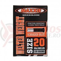 Camera 20X1.90/2.125 SV Maxxis Welterweight 0.9mm Schrader