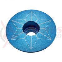 Capac furca Supacaz Star - albastru (anodized)
