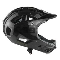 Casca Bicicleta Casco MTB.E Full Face Carbon 1453 - negru