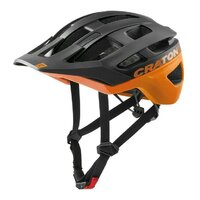 Casca bicicleta Cratoni AllRace (MTB) black/neon orange mat